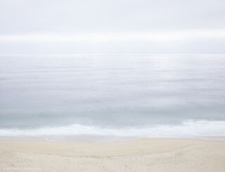 This section of Big Sur coastline glimpses the vastness of the Pacific Ocean from the California shoreline.