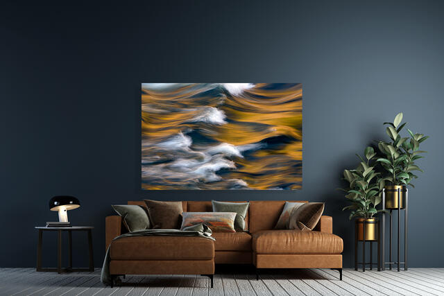Modern living room interior with 40x60