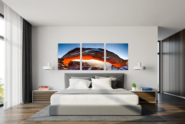 32x80 Tri-Panel 