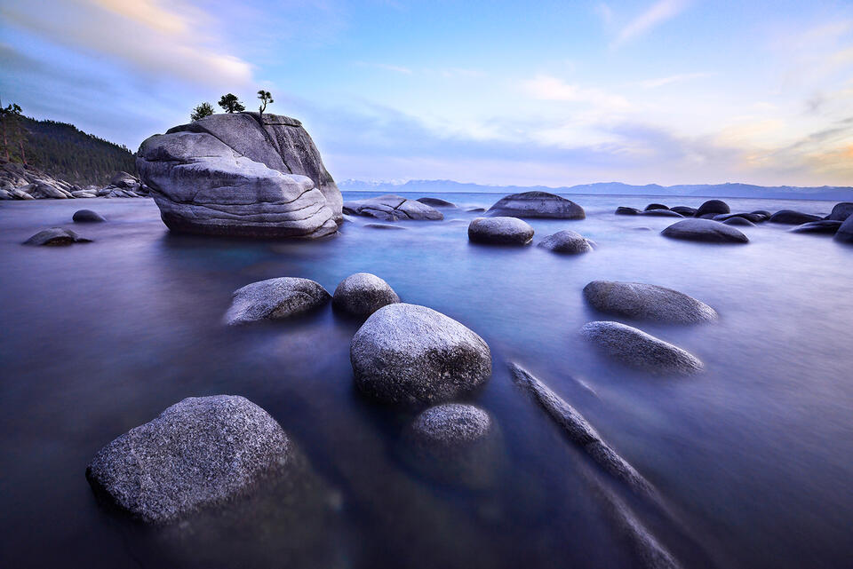 Bonsai Rock Lake Tahoe