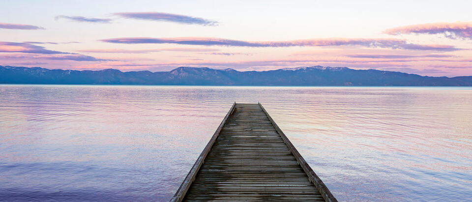 Serene Evening, Lake Tahoe
