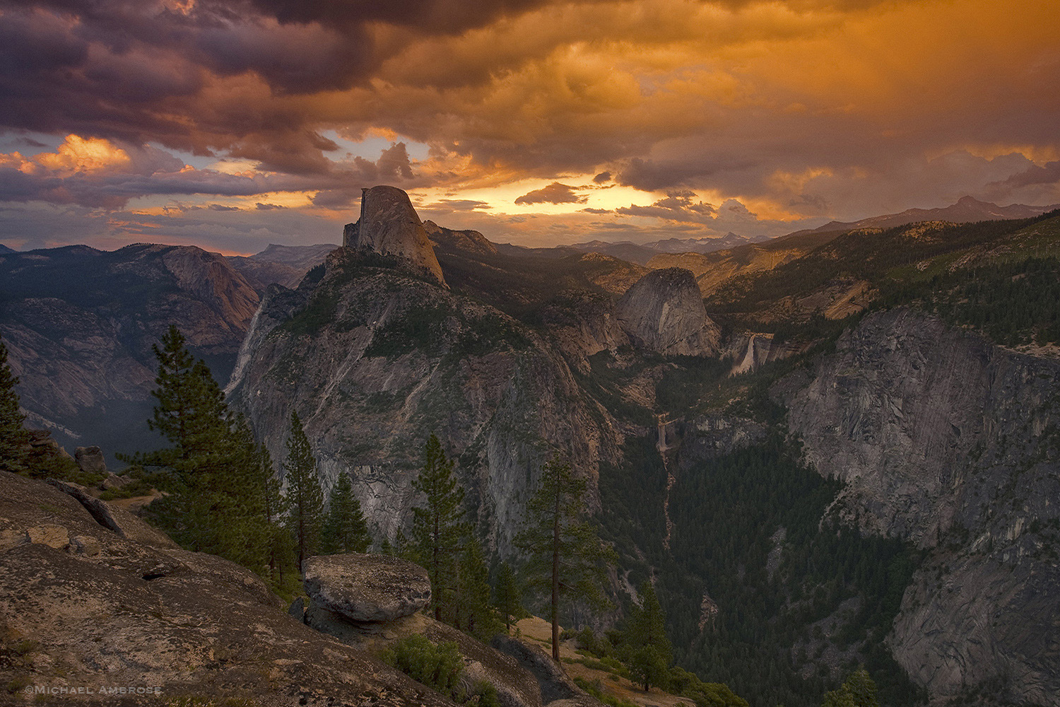 This was one of the strangest days I have experienced in Yosemite. The storm that was moving through the region was out of the...