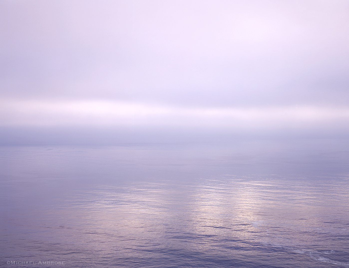 The Pacific Ocean takes many forms and colors on the Big Sur Coast, California.